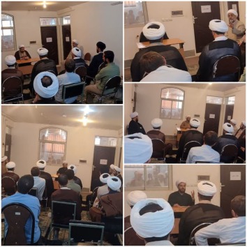 نشست طلاب ورودی مقطع خارج 1402-1403 با مدیریت محترم و کادر موسسه